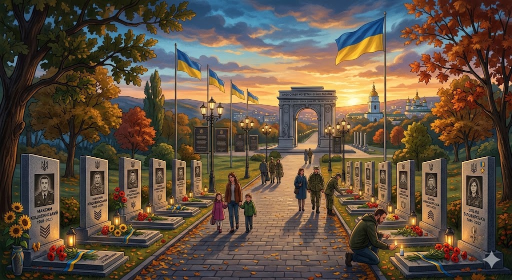Алея Слави та банери — використання QR-меморіалу Memoreal