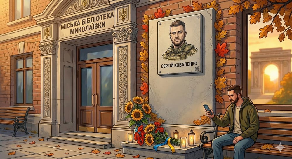 Дошки пам'яті — використання QR-меморіалу Memoreal